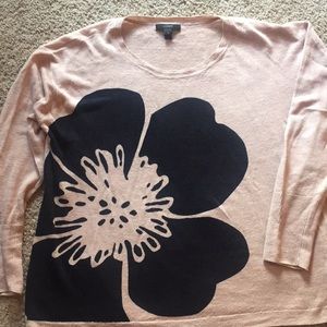 Graphic sweater for leggings or skinny jeans